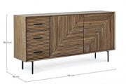 Sideboard 2 doors 3 drawers in Darsey wood
