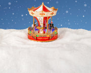 LED Indoor Scenic Lamp with Flashing Effect - 23.5 x 23.5 x 28 cm