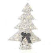 Plastic tree with white led cm38x10h51