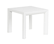 Cruise white aluminum coffee table garden furniture