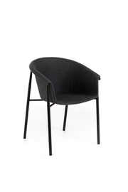 Set of 2 Fabric Chairs 58cm x 56cm x 79cm