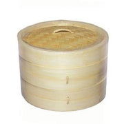 Bamboo steamer 3 pieces cmø30h16,5