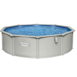 Hydrium round above ground pool 460x120 cm gray