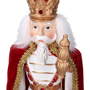 White resin soldier 8,3x8,3h29,5 cm