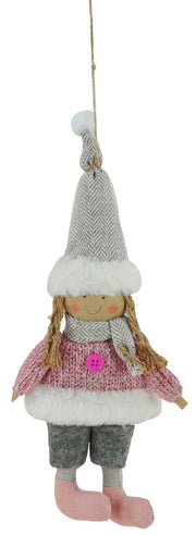 Girl pink scarf dress nbr-1209 cm.12 x 2 h 35