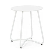 White D40 Wissant coffee table in metal