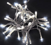 6x 48 LED White Wire Tr Int Chain Lights
