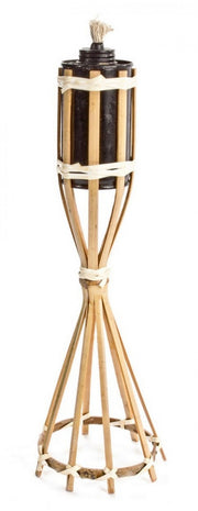 Bamboo table torch internal external cm 36 h