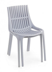 Cassandra light gray outdoor chair