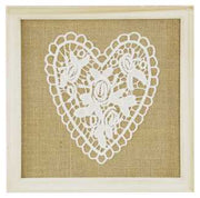 Heart lace frame fy-1522a cm30x30