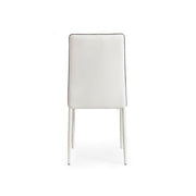 Achille chair with white steel structure