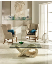 Coffee table 120 x 70 - Transparent FIOCCO STS