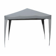 Arizona steel gazebo 3x3m automatic gray polyester 160gr - m2