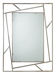 Rectangular Rayan mirror with frame 120x90 Cod.0732882