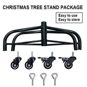 Metal tree base with wheels cm73