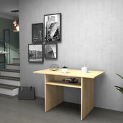 Folding console table Oak IKEBANA 120x40x h76 cm