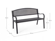 Bench Lizette Anthracite