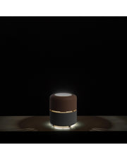 Idra table lamp in pink and gray metal STS