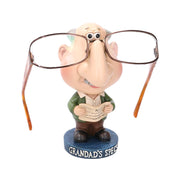 Grandfather resin glasses holder cm7,5x6,7h13,7