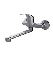 Sink mixer with wall connection and swivel spout - Fast Series