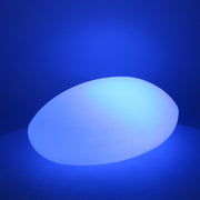 Multicolor rechargeable plastic Led lamp 40x30h15 cm