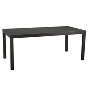 Boise aluminum table extending matt anthracite m160 - 220x90xh67.5 - 75