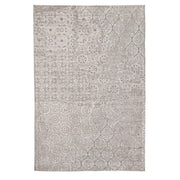 Gray carpet in natural fibers fusion style 200x300