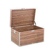 Set of 3 brown elegance trunks