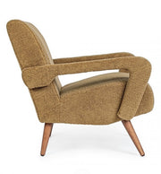 Berna Palm vintage brown - beige armchair