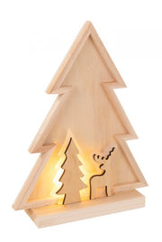 Decorative Pine Flip Stand C - 4x