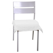 Square white Amelie cushion cm40x40h4