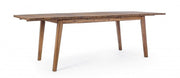 Extendable outdoor table in wood VARSAVIA 180 - 240x90x h76 cm