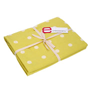 Pop polka dot lime rectangular tablecloth cm140x240