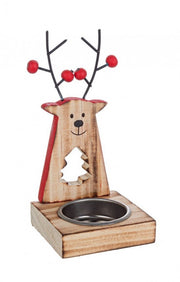 12x Red Pine Pillar Candle