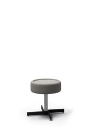 Coffee table in mdf with gray top D42xD42x52h cm