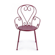 Etienne Bordeaux stackable chair with armrests