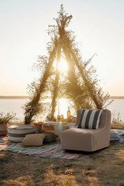 Rihanna Dark Gray Cushion 43X43
