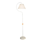 Geo ASZ1043 floor lamp with white fabric lampshade