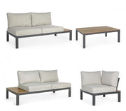 Elias garden lounge set anthracite