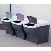 Poker tris waste bin L28xP40x31h