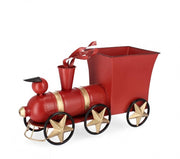 2x Santa Claus Train Decoration