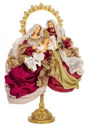 1x Luxurious Bordeaux Holy Family H53