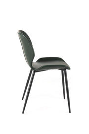 Set of 4 Soft-Touch Chairs 55cm x 45cm x 83cm