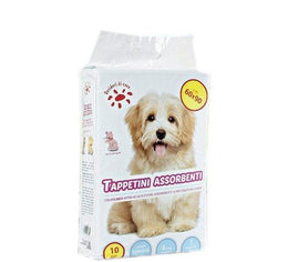 Set 10 Absorbent Mats For Dogs And Cats 60x90