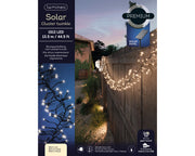 Solar Cluster Lights with 8 Sparkling Effects L 1400 cm