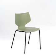 Green polypropylene chair