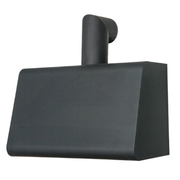 BRIO METAL SOFT extractor hood in burnished stainless steel 80 cm