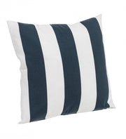 White-Blue Striped Cushion 43X43