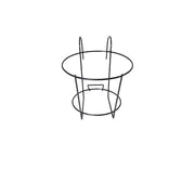 Black balcony planter 22cm