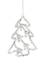 4x Silver Pine Lizy Pendant